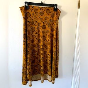Lularoe Midi Skirt Size L